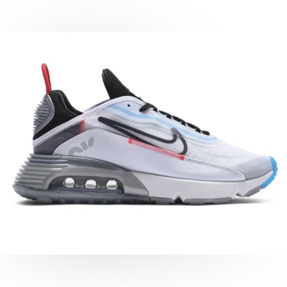 Nike Shoes - Nike Air Max 2090 Sneakers - White, Black, Red